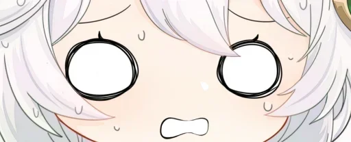 😓 Стикер «Genshin Eyes» для Telegram