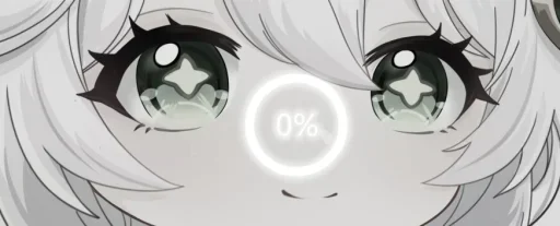 😷 Стикер «Genshin Eyes» для Telegram