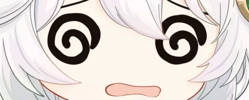 😵‍💫 Стикер «Genshin Eyes» для Telegram