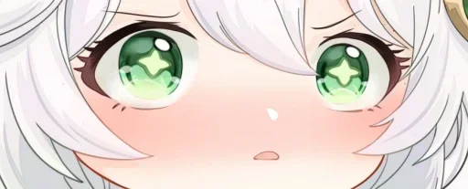 😳 Стикер «Genshin Eyes» для Telegram