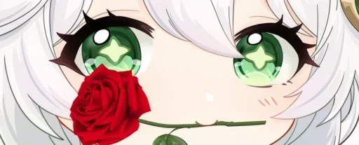 💋 Стикер «Genshin Eyes» для Telegram