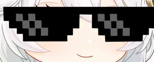 😛 Стикер «Genshin Eyes» для Telegram