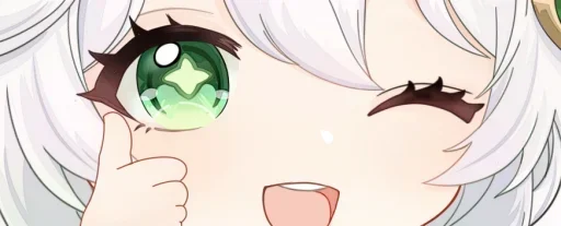 👍 Стикер «Genshin Eyes» для Telegram