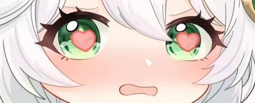 😍 Стикер «Genshin Eyes» для Telegram