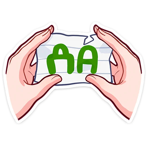 😌 Стикер «Аон» для Telegram