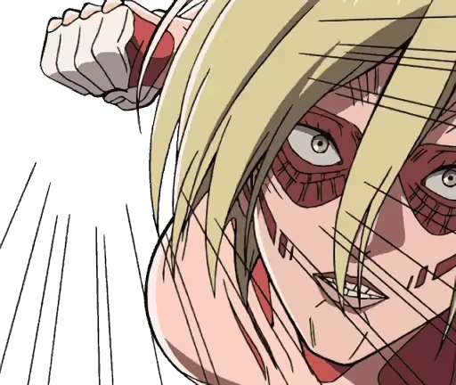👊 Стикер «Attack on Titan (Animated)» для Telegram