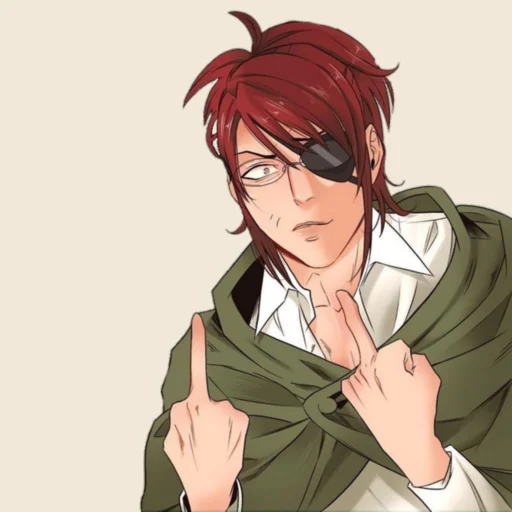 🖕 Стикер «Attack on Titan 2» для Telegram