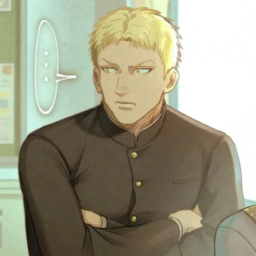 😕 Стикер «Attack on Titan 2» для Telegram