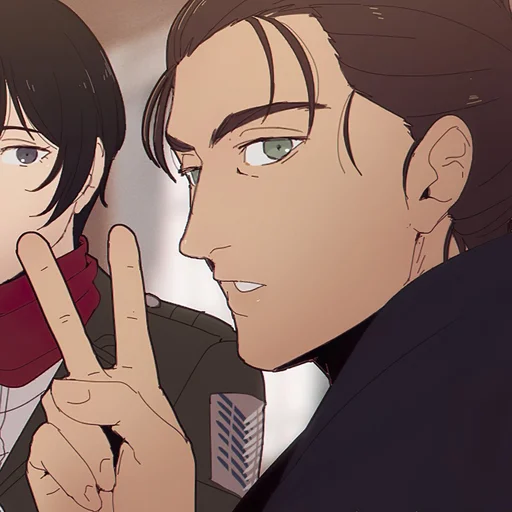 ✌️ Стикер «Attack on Titan 2» для Telegram