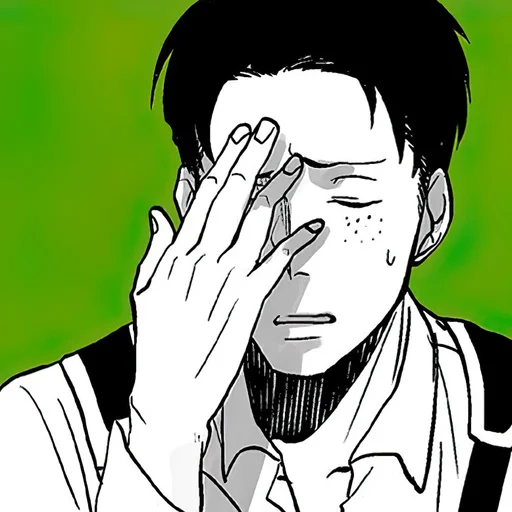 🤦‍♂ Стикер «Attack on Titan 2» для Telegram