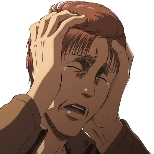 😭 Стикер «Attack on Titan 2» для Telegram