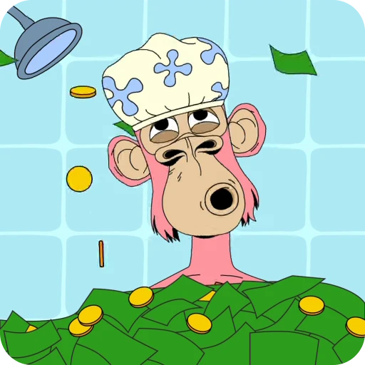 🤑 Стикер «Ape 28 96» для Telegram