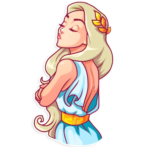 😒 Стикер «Aphrodite» для Telegram