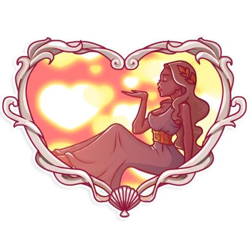💛 Стикер «Aphrodite» для Telegram