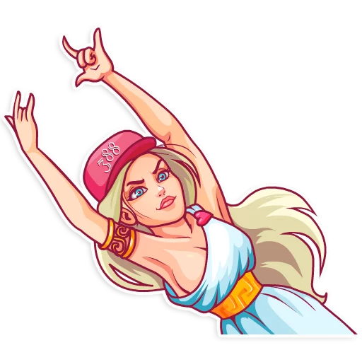 🙌 Стикер «Aphrodite» для Telegram