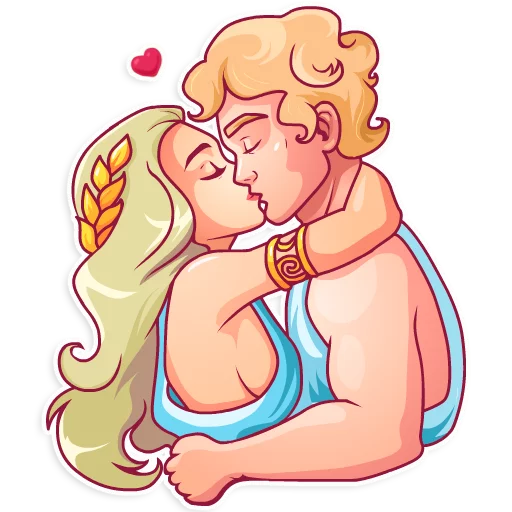 💋 Стикер «Aphrodite» для Telegram