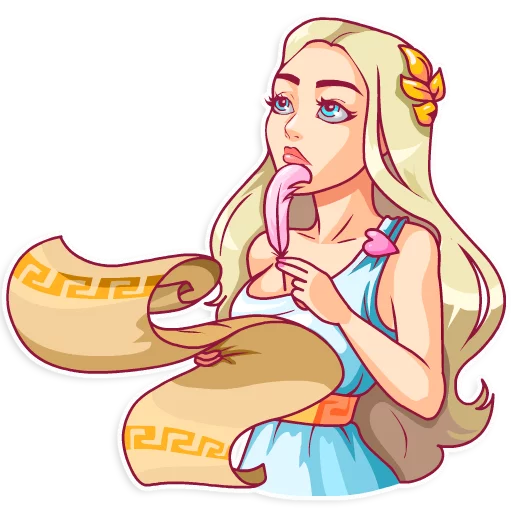💌 Стикер «Aphrodite» для Telegram