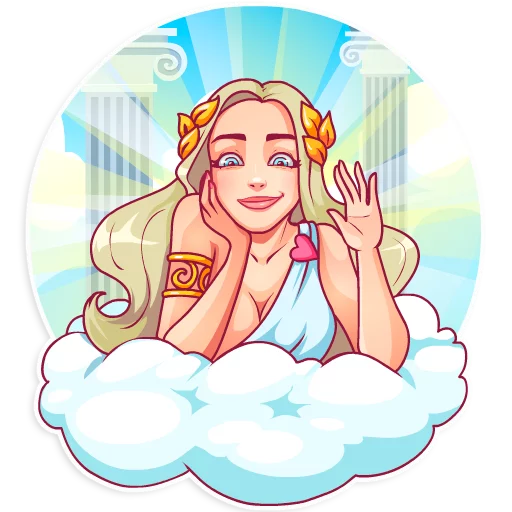 👋 Стикер «Aphrodite» для Telegram