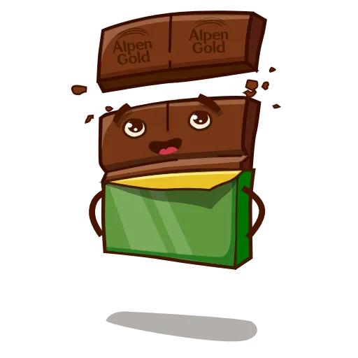 😀 Стикер «Alpen Gold» для Telegram