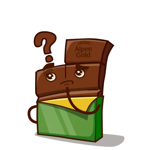 🤔 Стикер «Alpen Gold» для Telegram