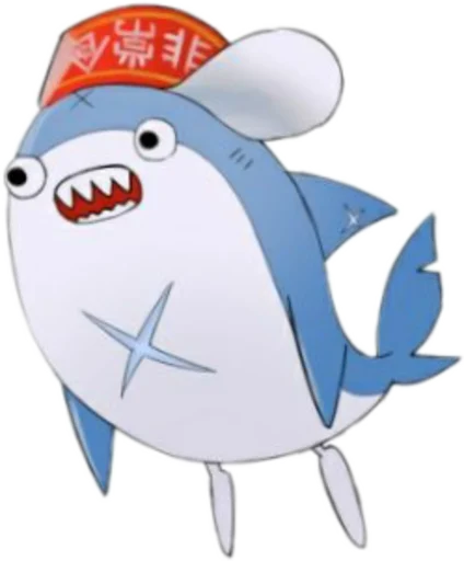 🦈 Стикер «Appare_Ranman» для Telegram