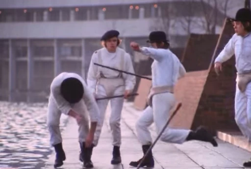 🍊 Стикер «A Clockwork Orange» для Telegram