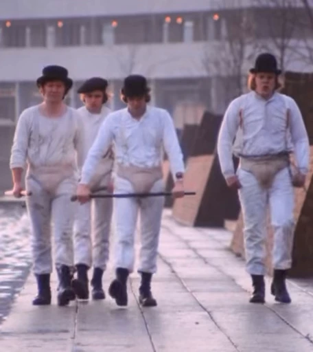 🍊 Стикер «A Clockwork Orange» для Telegram