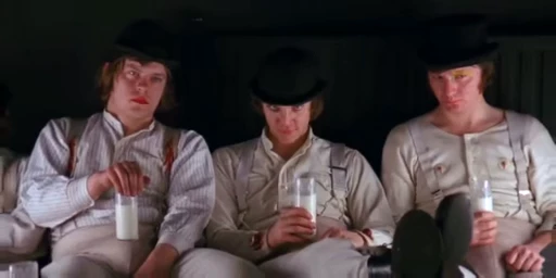 🍊 Стикер «A Clockwork Orange» для Telegram