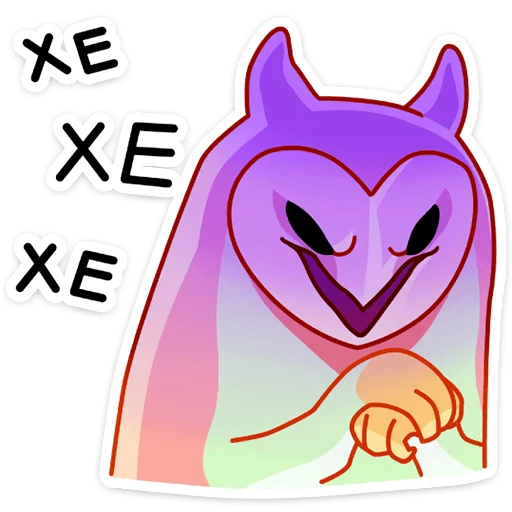 😈 Стикер «Яблочко» для Telegram