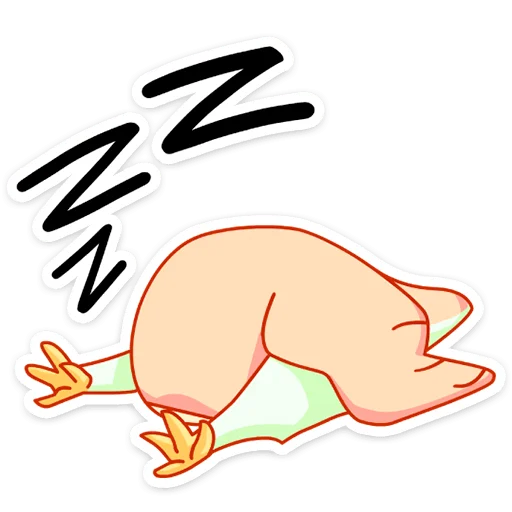 😴 Стикер «Яблочко» для Telegram