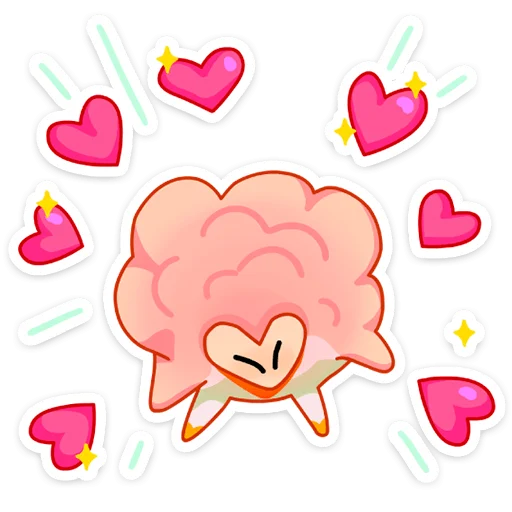 🥰 Стикер «Яблочко» для Telegram