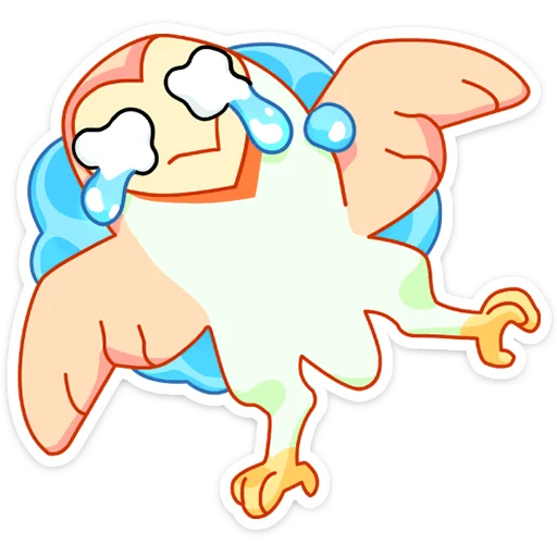 😭 Стикер «Яблочко» для Telegram