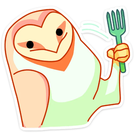 🍽 Стикер «Яблочко» для Telegram