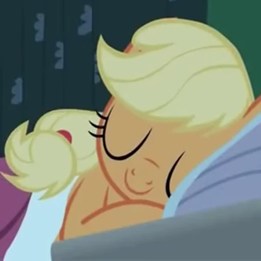 😴 Стикер «Applejack animated» для Telegram