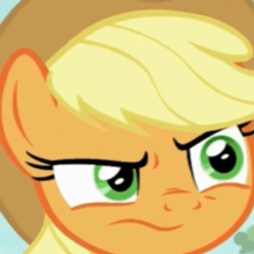 😤 Стикер «Applejack animated» для Telegram