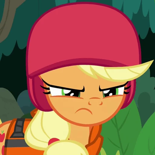 😠 Стикер «Applejack animated» для Telegram