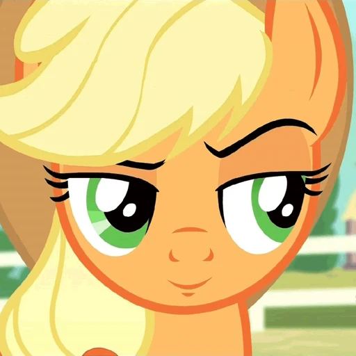 😏 Стикер «Applejack animated» для Telegram