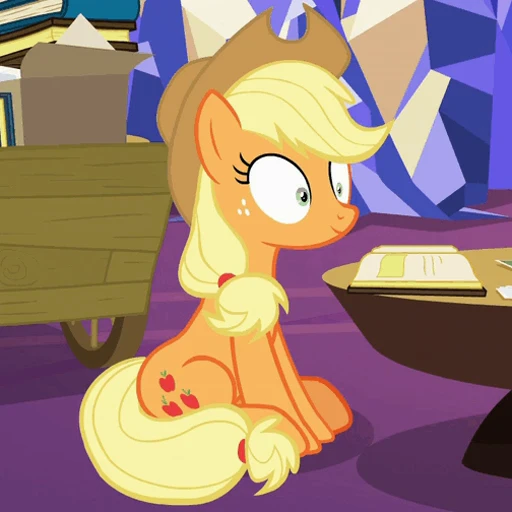 🙂 Стикер «Applejack animated» для Telegram