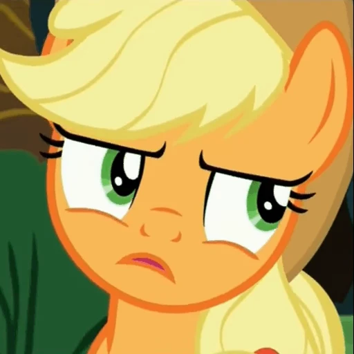 😒 Стикер «Applejack animated» для Telegram