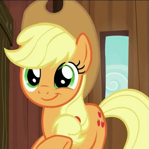 😌 Стикер «Applejack animated» для Telegram