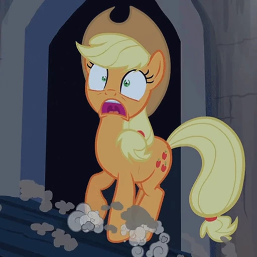 😨 Стикер «Applejack animated» для Telegram