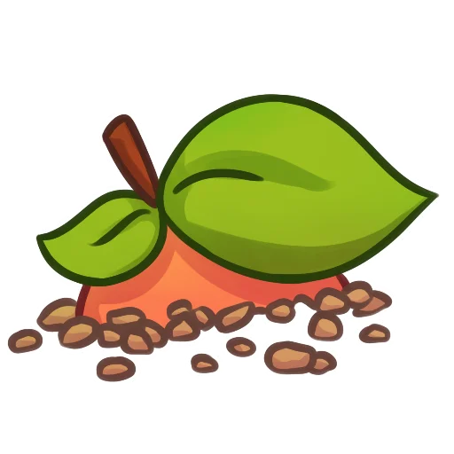 🙈 Стикер «Applepeach dude» для Telegram