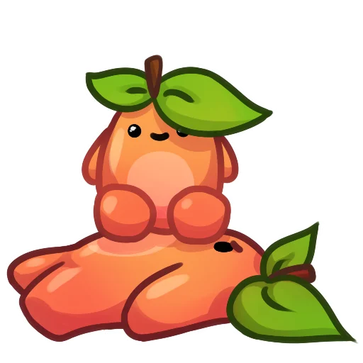 🤬 Стикер «Applepeach dude» для Telegram