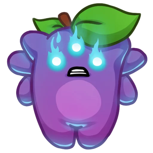 🔮 Стикер «Applepeach dude» для Telegram