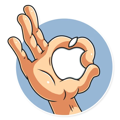 👌 Стикер «Steve Jobs» для Telegram
