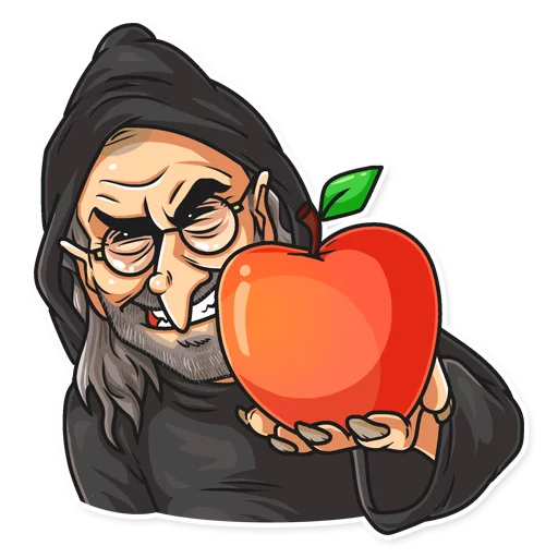 💀 Стикер «Steve Jobs» для Telegram