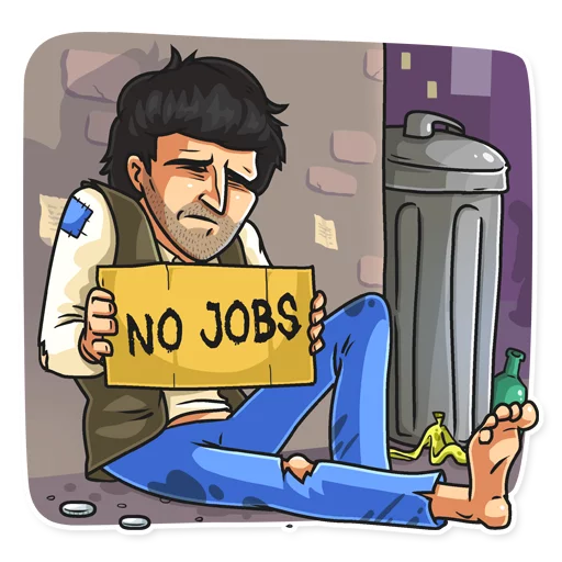 😓 Стикер «Steve Jobs» для Telegram