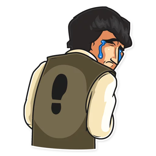 😢 Стикер «Steve Jobs» для Telegram