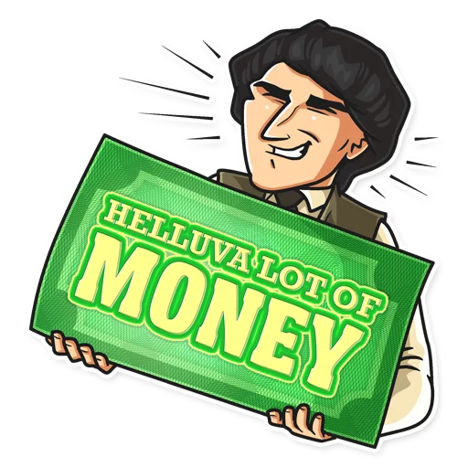 😁 Стикер «Steve Jobs» для Telegram