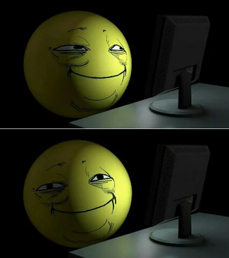 😒 Стикер «appropriate reaction» для Telegram
